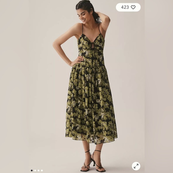 Endless Rose Cut-Out Midi Dress - Picture 3 of 14